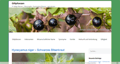 Desktop Screenshot of giftpflanzen.org